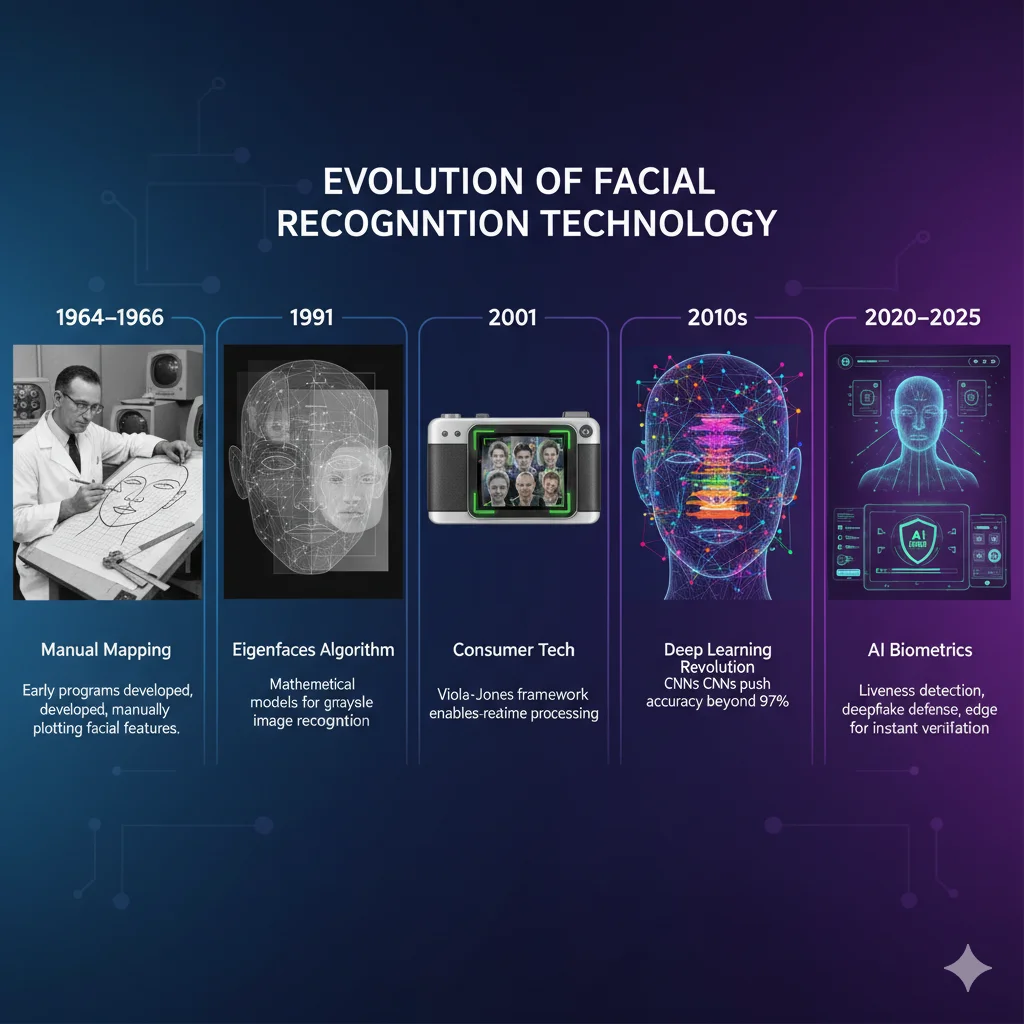 Evolution of Facial Recognition Technology